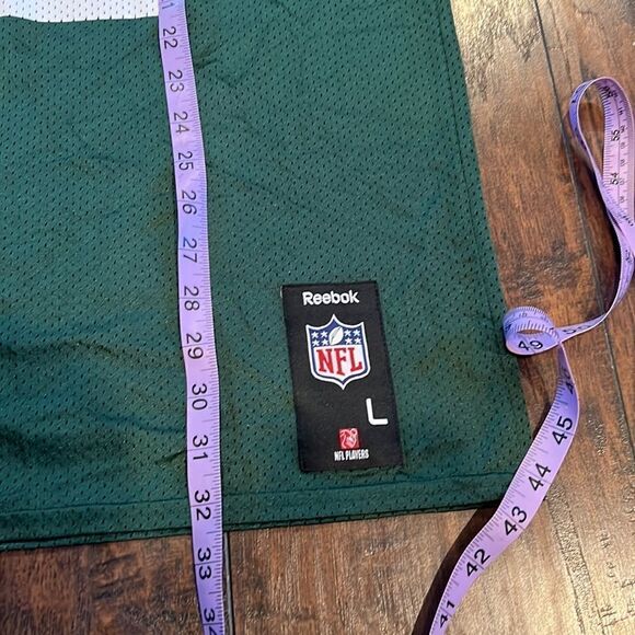 Reebok NFL Arron Rodgers Green Bay Packers Football Jersey size L in EUC - Picture 8 of 9